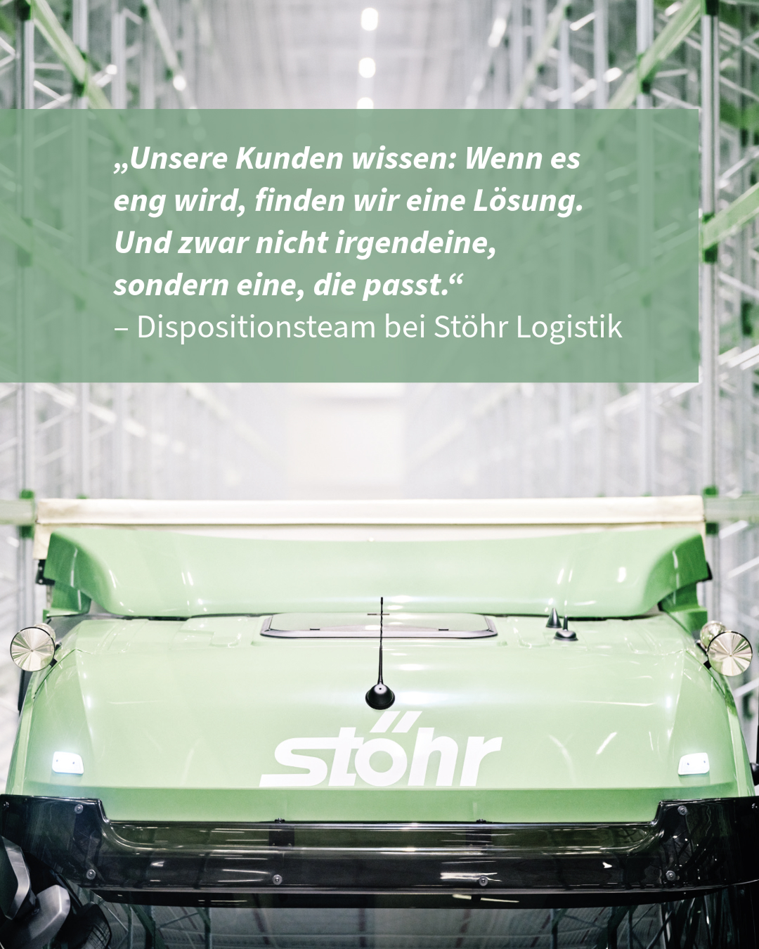 Karussell-Slide: Kundenzitat auf Foto